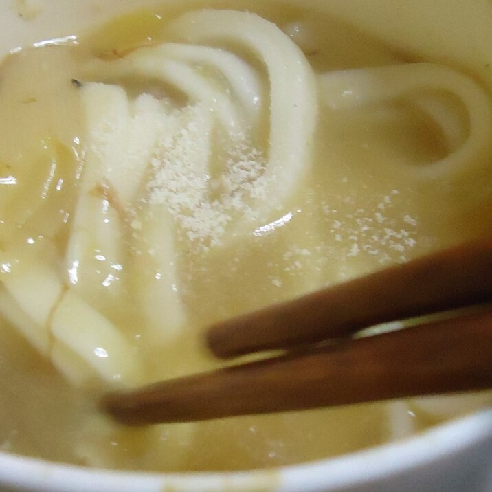 グリーンカレーうどん